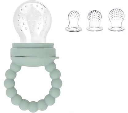 STONNY massaggiagengive dosatore di frutta per bambini + 3 tettarelle 3-24 mesi