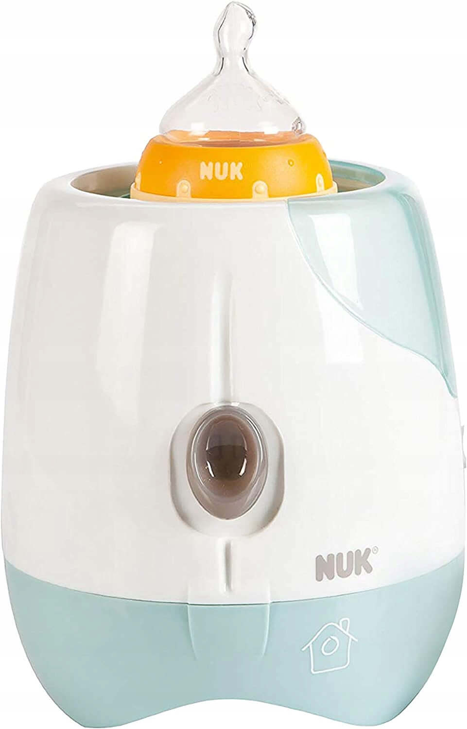 NUK Thermo Rapid PODGRZEWACZ DO DOMU do butelek i słoiczków, biało-turkusowy, używany
