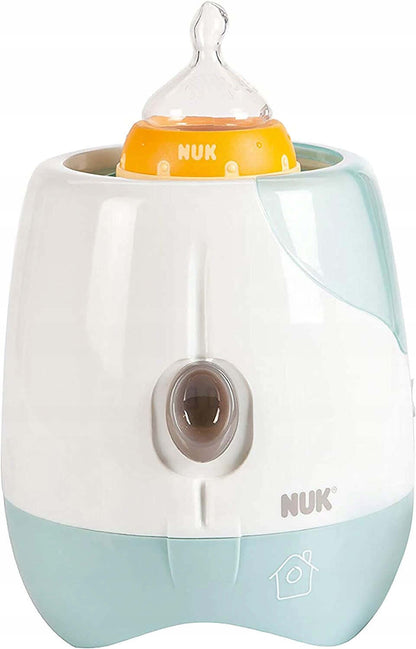 NUK Thermo Rapid PODGRZEWACZ DO DOMU do butelek i słoiczków, biało-turkusowy, używany