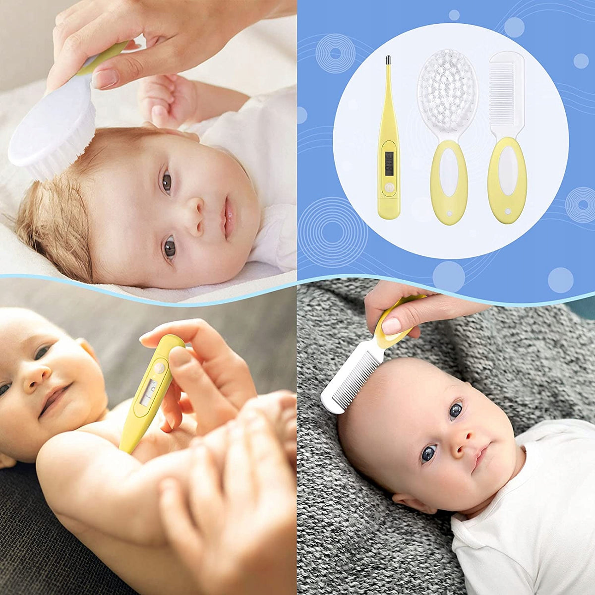 LICTIN zestaw do pielęgnacji dziecka 16 elementów – zdjęcie produktu 2