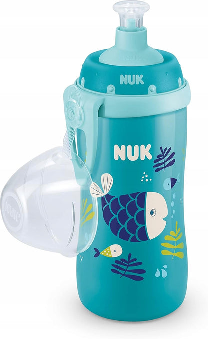 NUK Junior Cup BUTELKA 18 m+ ustnik push-pull 300 ml EFEKT KAMELEONA – zdjęcie produktu 3