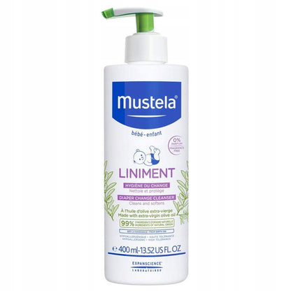 MUSTELA Linimento emulsión con dosificador 400 ml para bebés