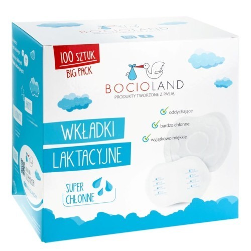 BOCIOLAND vložky do podprsenky BIG PACK 100KS