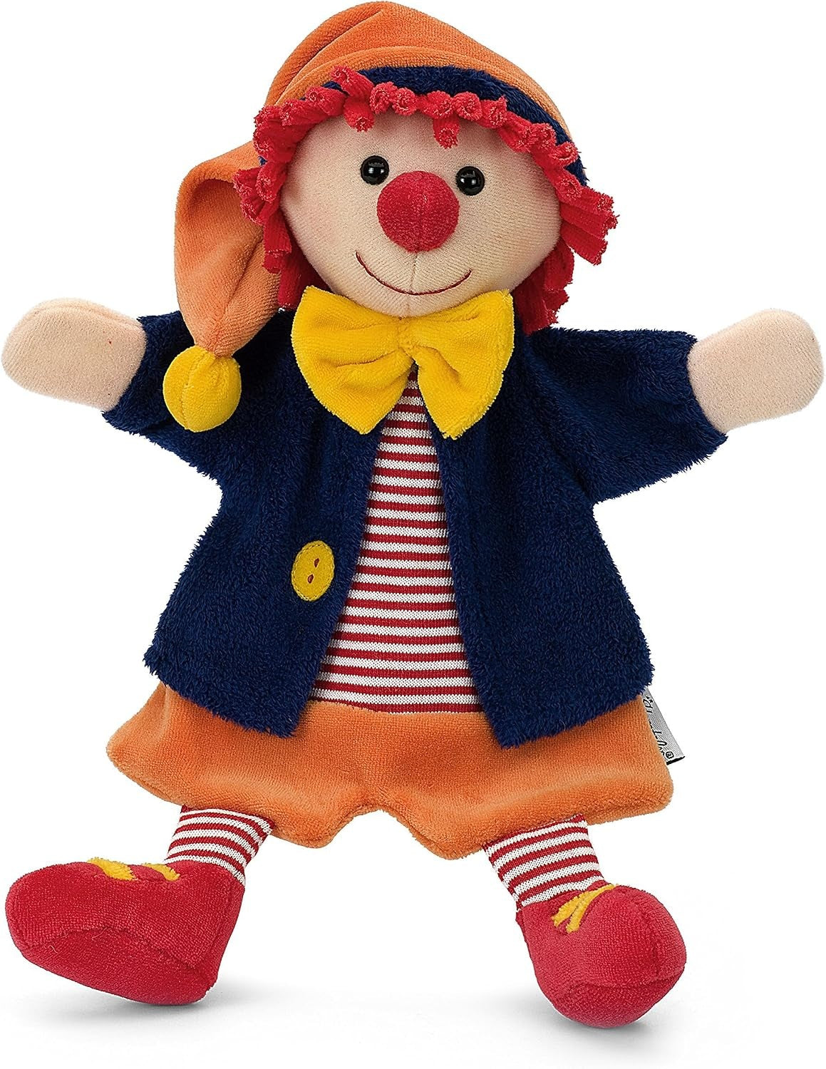 STERNTALER marionetta morbida da dito per giochi di ruolo CLOWN 28 cm