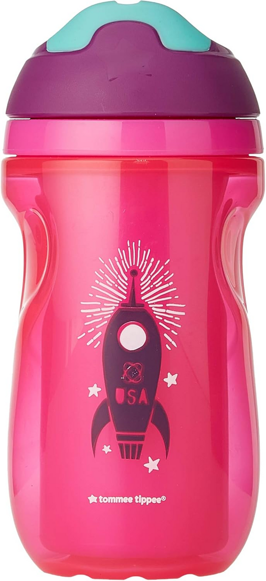 TOMMEE TIPPEE Bicchiere Termico Antigoccia con Beccuccio 260ml 12m+