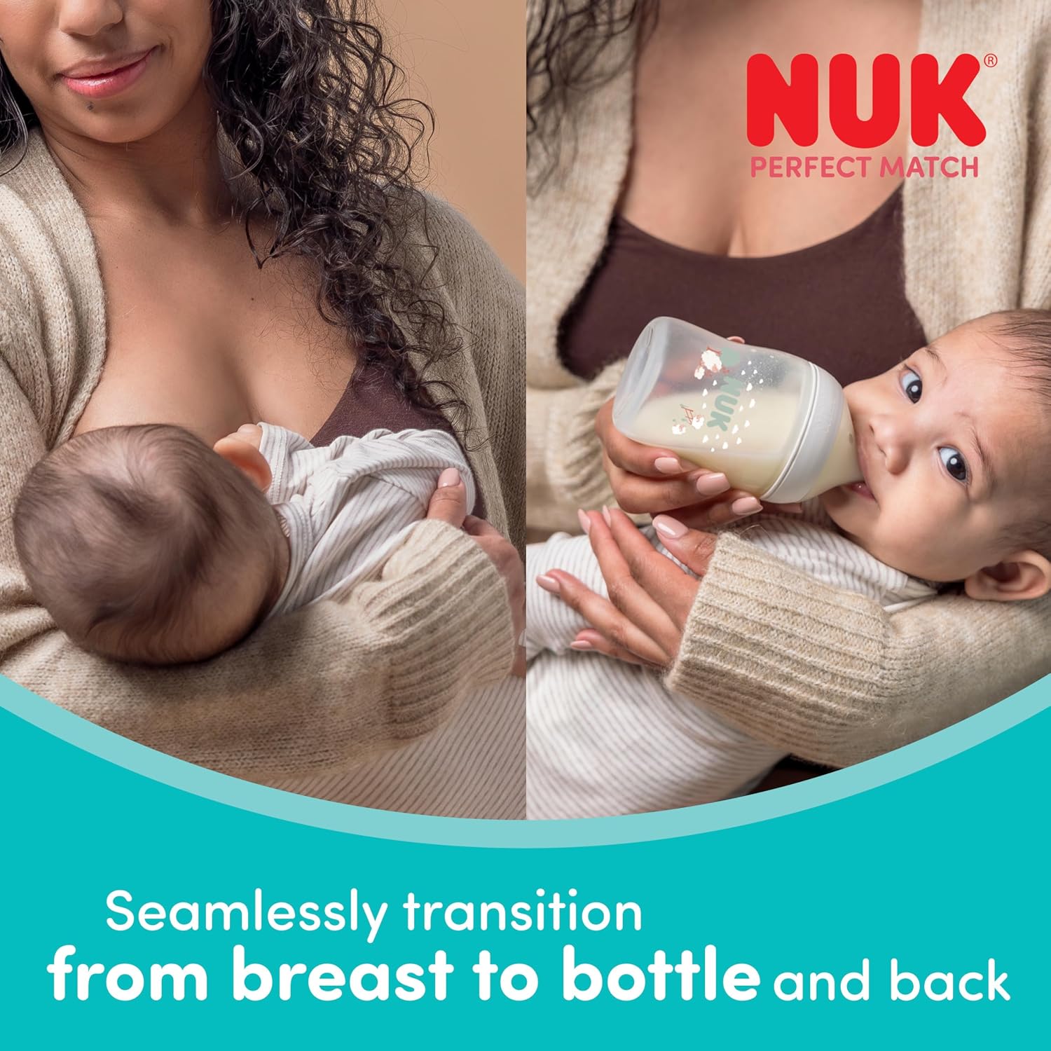 NUK Perfect Match smoczek M średni przepływ 3 m+ x2 – zdjęcie produktu 3