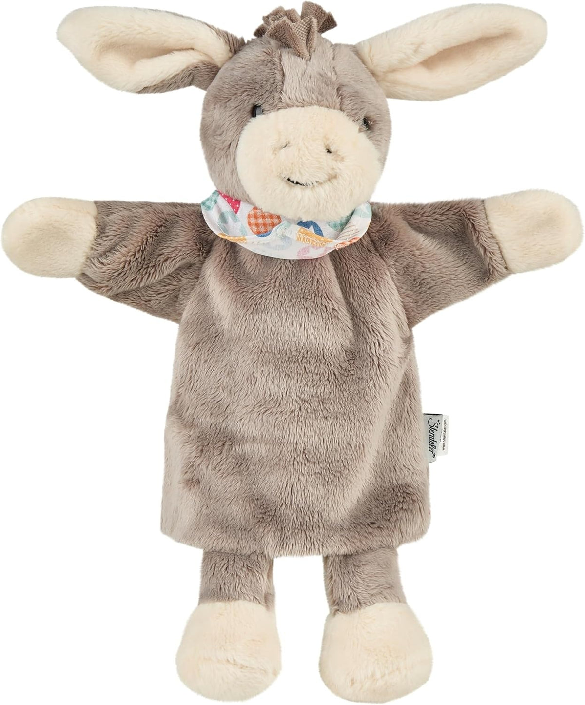 STERNTALER marionetta a guanto in peluche per giochi di ruolo Asinello Emmi 34 cm
