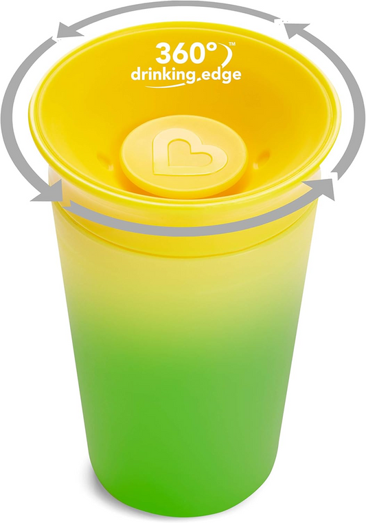MUNCHKIN Miracle kubek niekapek ustnik 360° 266 ml 12 m+