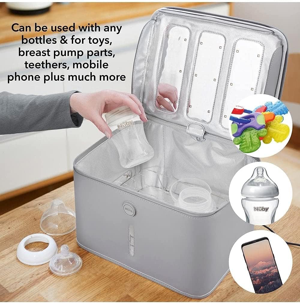 NUBY UV sterilizzatore portatile per giocattoli e altro a 360 gradi