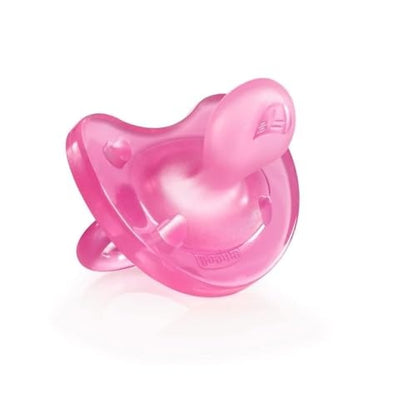Chicco Physioforma Soft succhietto in silicone rosa 0-6m