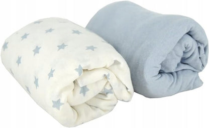 BABY CALIN cearșaf cu elastic x2 120x60