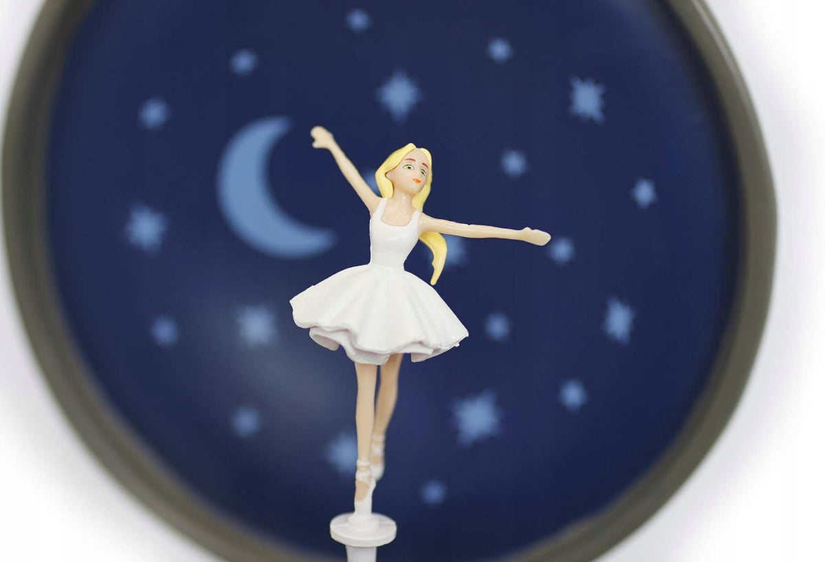 TROUSSELIER Ballerina μουσικό κουτί σε μεταλλική κασετίνα Η ΛΙΜΝΗ ΤΩΝ ΚΥΚΝΩΝ – φωτογραφία προϊόντος 4