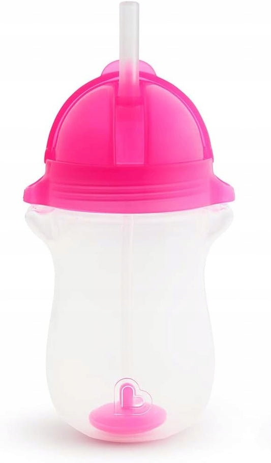 MUNCHKIN Tip&Sip tazza antigoccia 6m+ 207ml con cannuccia appesantita