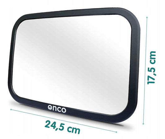 ONCO specchietto auto per monitorare il bambino 17,5 x 24,5 cm