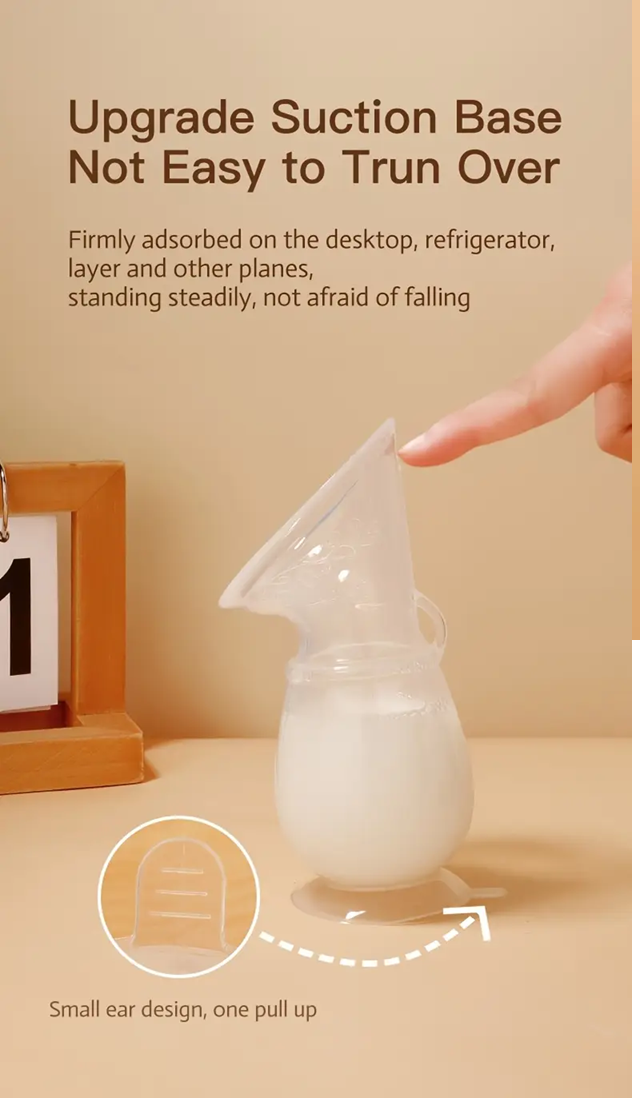 Silikónový zberač materského mlieka 90 ml
