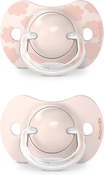 SUAVINEX SX PRO anatomische speen x2 siliconen 0-6 mnd