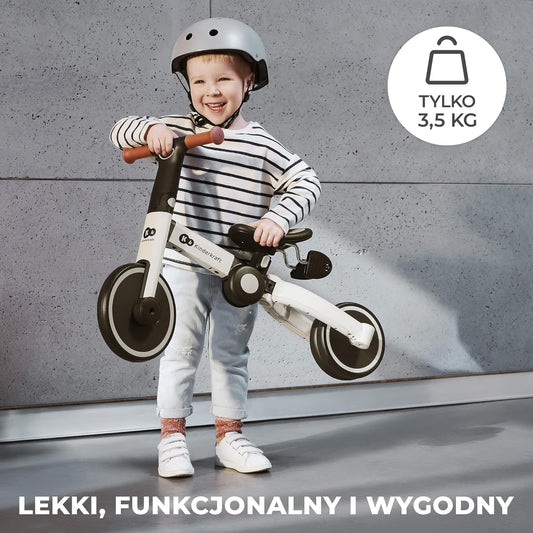 KINDERKRAFT 4TRIKE rowerek trójkołowy 3w1 12msc+