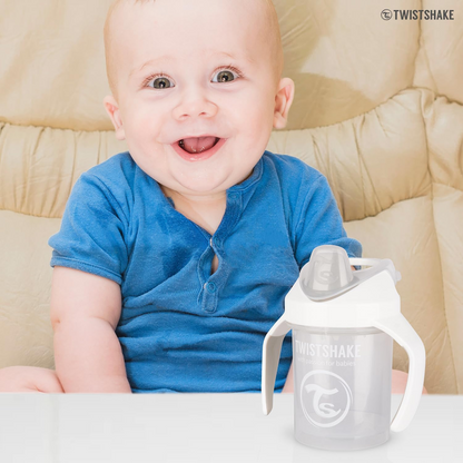 TWISTSHAKE Mini Cup non-spill cup with spout and blender, 230 ml, 4+ months