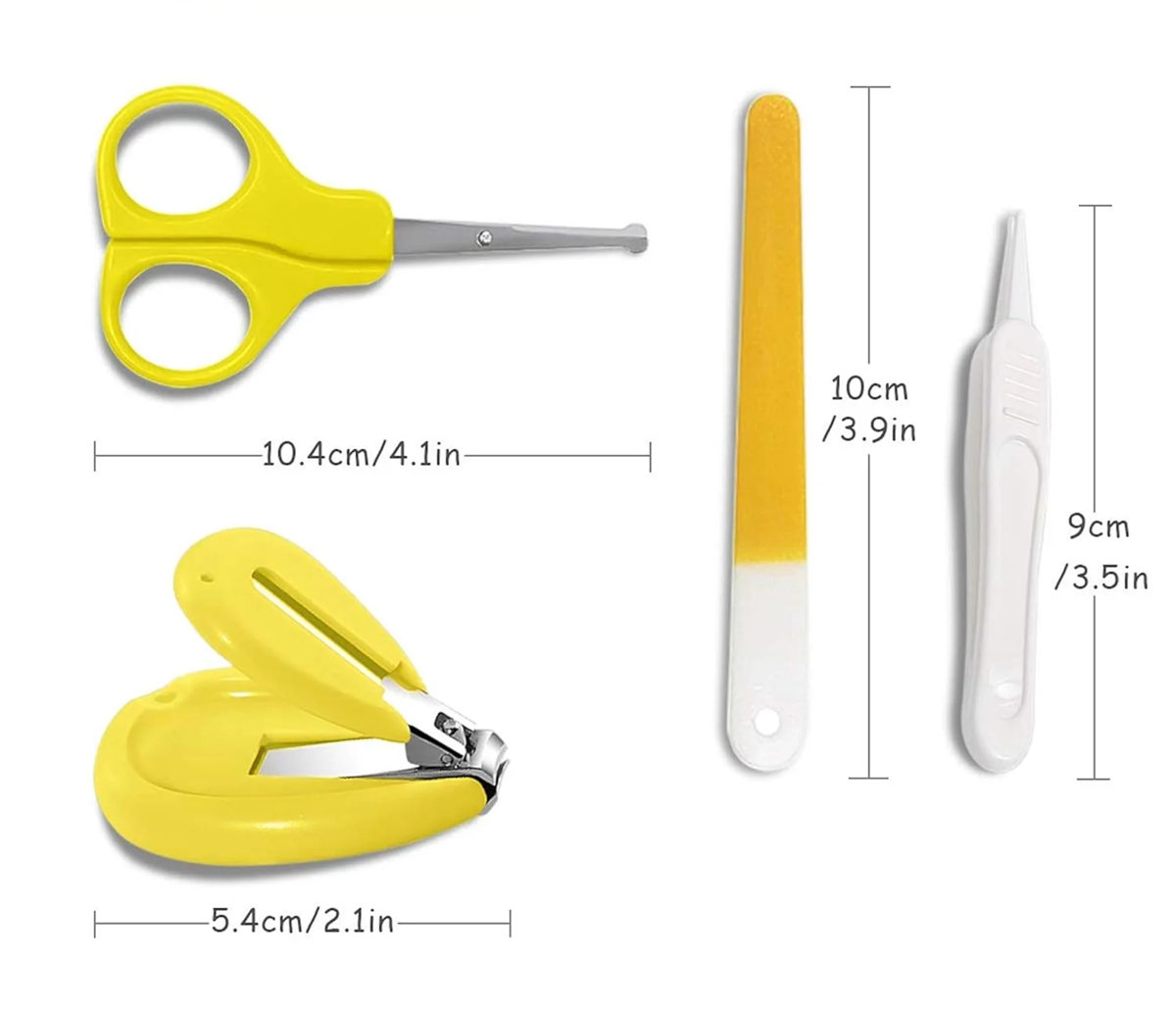 KASSY POP zestaw do pielęgnacji dziecka 4 elementy + pudełko do przechowywania – zdjęcie produktu 2