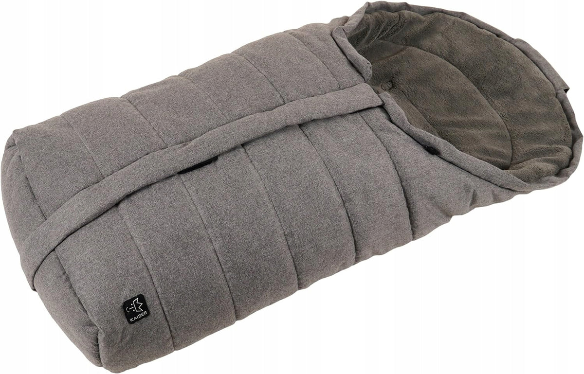 KAISER Ella saco polar para silla de coche invierno gris