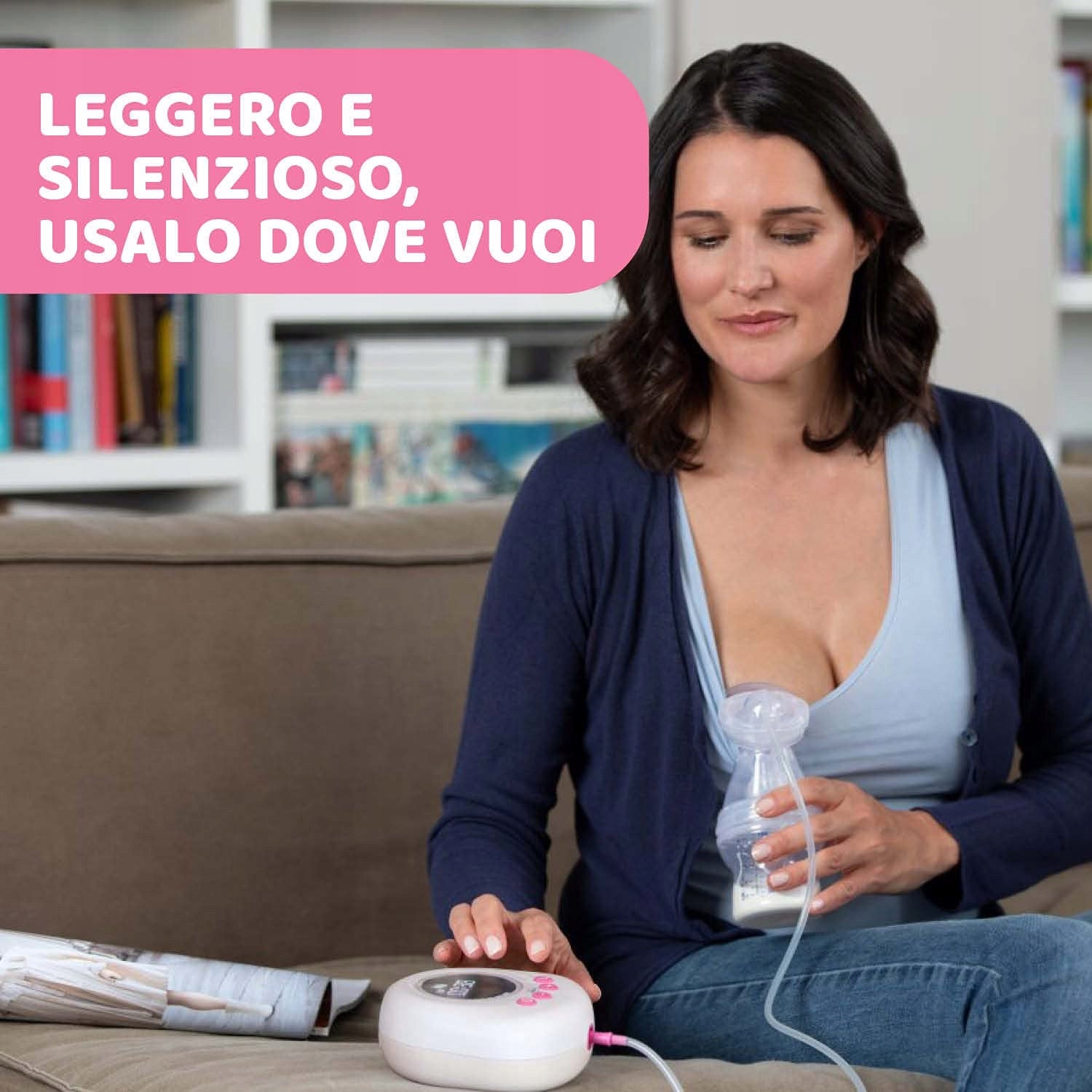 CHICCO NaturallyMe Elektrická odsávačka mlieka