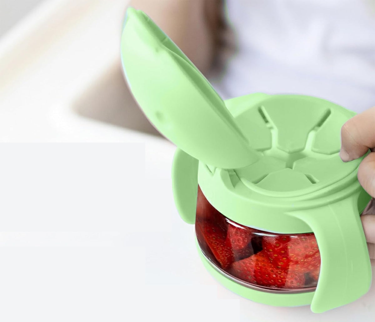 UBBI snackcontainer met handvatten 250 ml