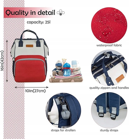NEVEQ zaino per pannolini e accessori