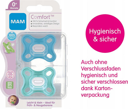 MAM COMFORT cumi koraszülött újszülött 2 db 0 hónap+
