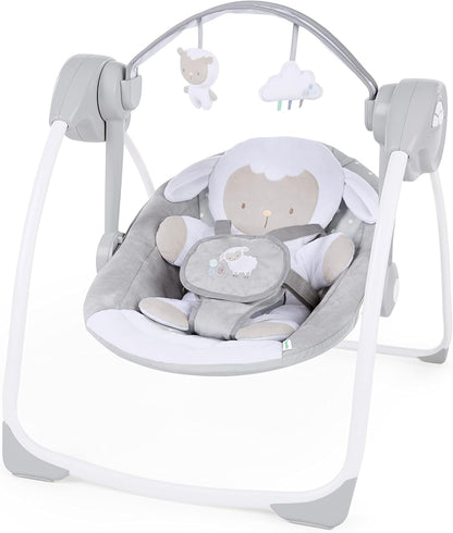 INGENUITY Comfort2GO sdraietta SUONI VIBRAZIONI Cuddle Lamb "O"