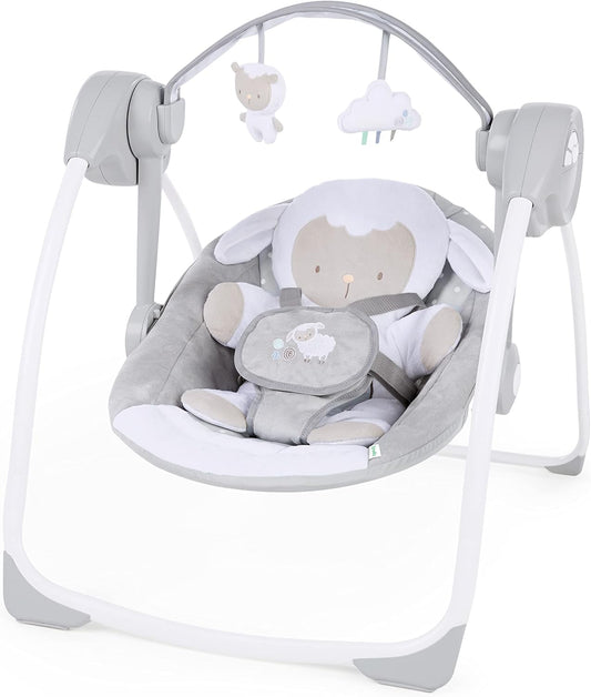 INGENUITY Comfort2GO sdraietta SUONI VIBRAZIONI Cuddle Lamb "O"