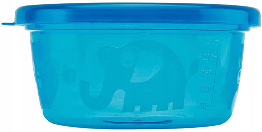 NUBY pojemniki na przekąski 6x300
