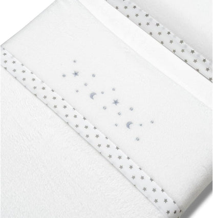 INTERBABY cot bedding set 60x120 cm Coralina