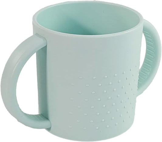 MINILAND Dolce Mint Trinkbecher mit Griffen 250 ml 6 M+