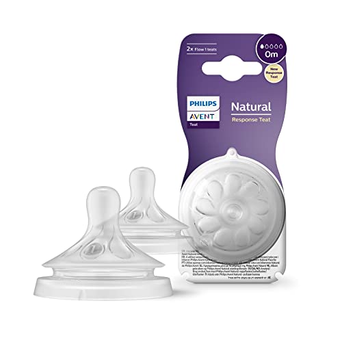 Philips Avent Natural Response tettarelle Flow 1 0m+ x2