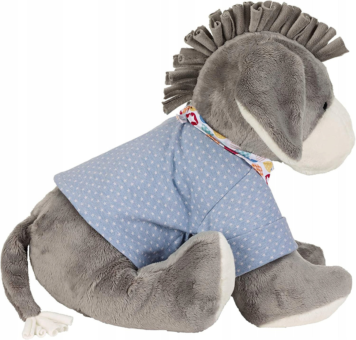 STERNTALER Osiołek Emmi maskotka pluszowa 37 cm "N. szaro-niebieski osiołek do przytulania dla dzieci 0+