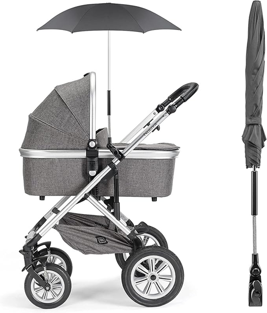 ZAMBOO umbrelă de protecție pentru cărucior diametru 73 cm raze UV