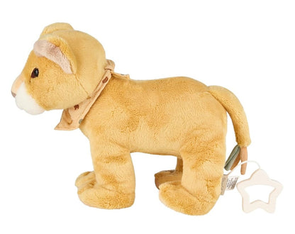 STERNTALER Leone Leo doudou con carillon "Ninna nanna del nonno" 24 cm