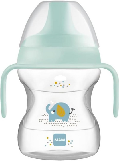 MAM Learn To Drink Cup Trinklernbecher mit Mundstück 190 ml 6 m+