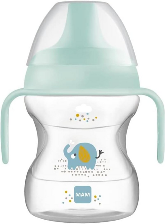 MAM Learn To Drink Cup hrnek s pítkem 190 ml 6 m+