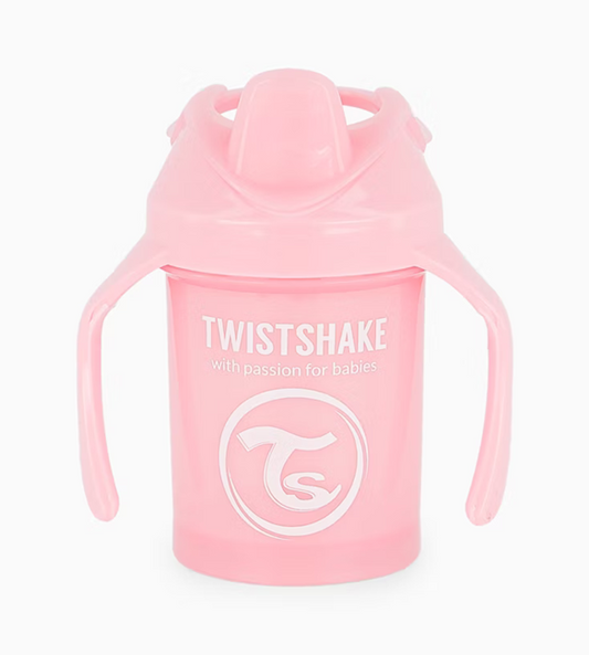 TWISTSHAKE Mini Cup kubek niekapek z ustnikiem i blenderem 230 ml 4 m+