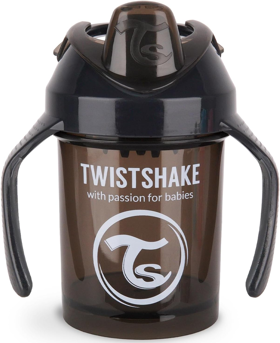 TWISTSHAKE Mini Cup εκπαιδευτικό ποτηράκι με στόμιο και αναδευτήρα 230 ml 4 μηνών+