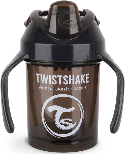 TWISTSHAKE Mini Cup εκπαιδευτικό ποτηράκι με στόμιο και αναδευτήρα 230 ml 4 μηνών+
