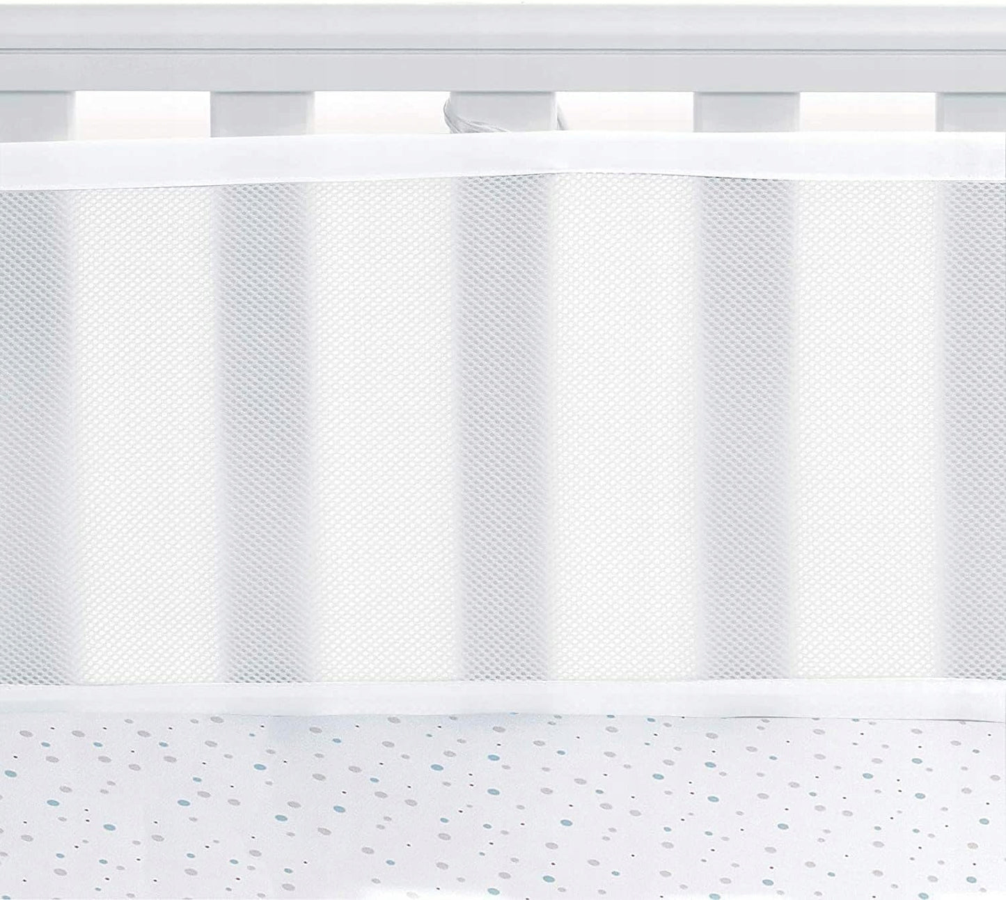 OCHRANIACZ do łóżeczka gwiazdki SIATECZKA 340x30 + 160x30 – zdjęcie produktu 4