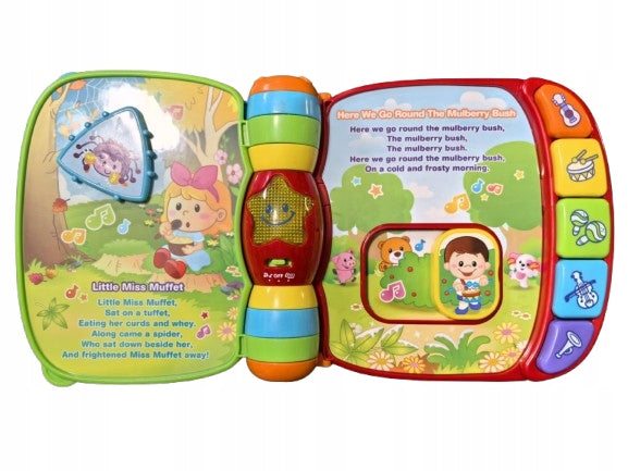 VTECH Libro electrónico educativo Rhymes en INGLÉS para niños