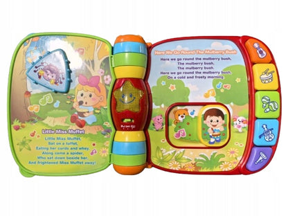VTECH Rhymes Book elektroniczna książeczka edukacyjna w języku angielskim