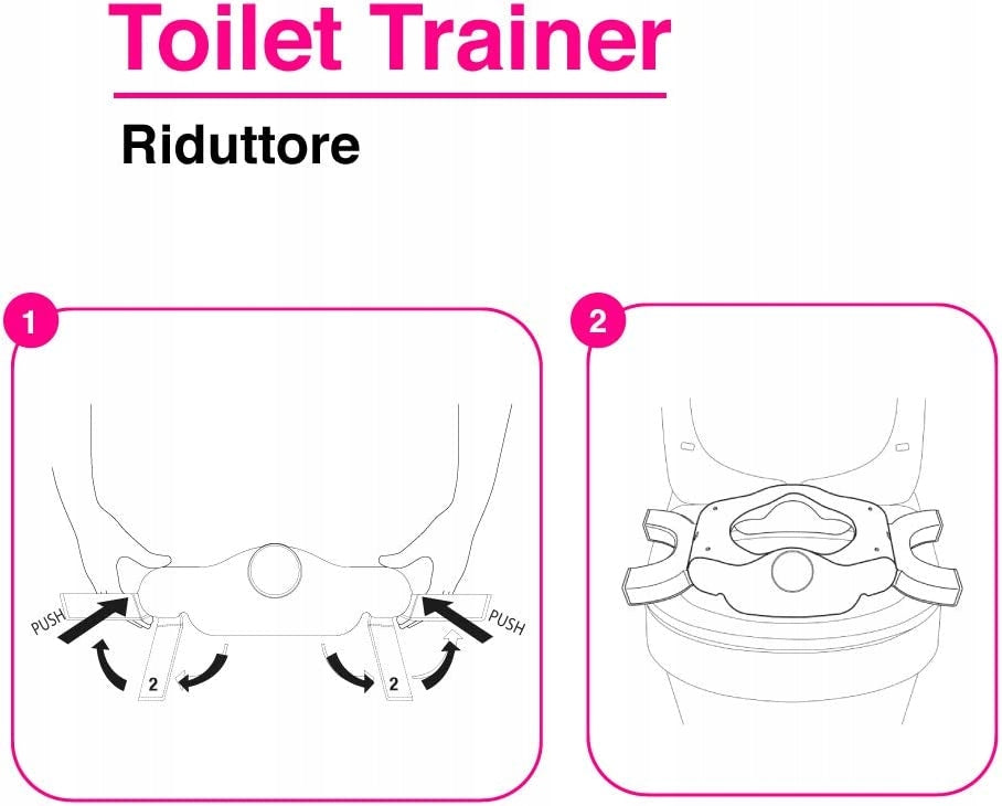 OK BABY 3W1 Nocnik Turystyczny Nakładka + worki – zdjęcie produktu 4