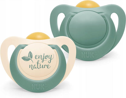 NUK for Nature nyugtató cumi, 2 db latex 18–36 hónap
