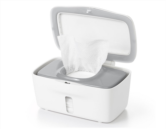 OXO TOT contenitore per salviette umidificate con guarnizione e coperchio 15,5 x 22 x 10,5 cm