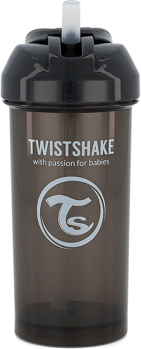 TWISTSHAKE Gobelet paille anti-fuite 360 ml 6 m+