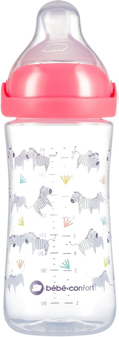 BEBE CONFORT Emotion Physio fľaša 270 ml 0 – 12 m cumlík M